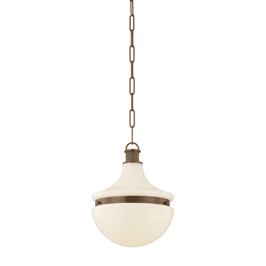 Hudson Valley Barryville 12" Pendant Historic Bronze