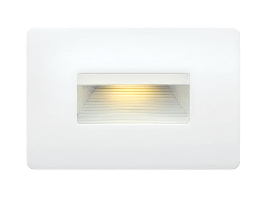 Hinkley Luna Outdoor Landscape Step Light Satin White