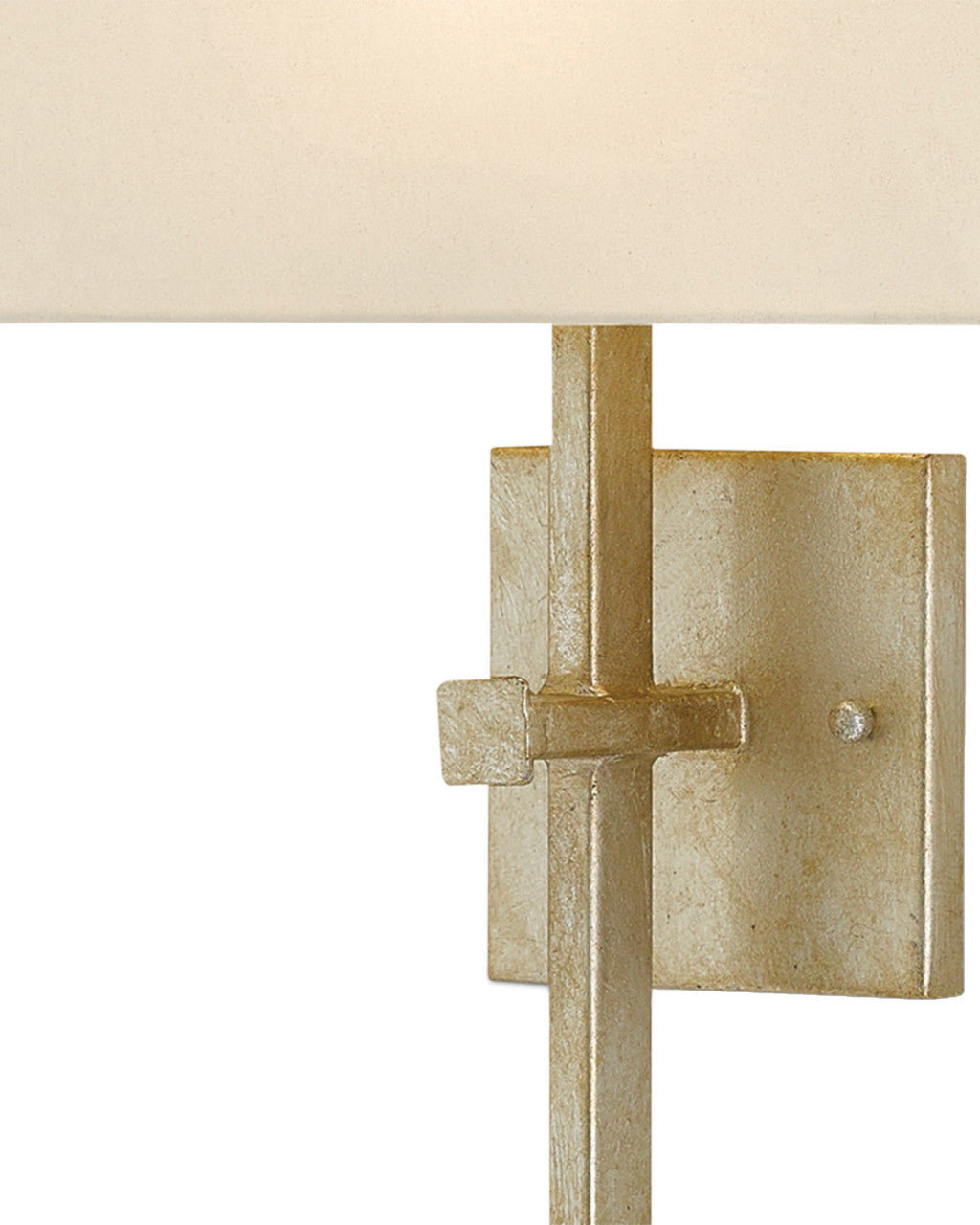 Ashdown Silver Wall Sconce Currey and Company 5900-0004