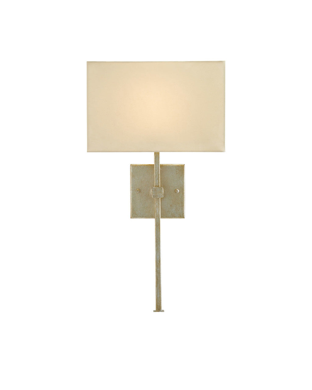 Ashdown Silver Wall Sconce Currey and Company 5900-0004