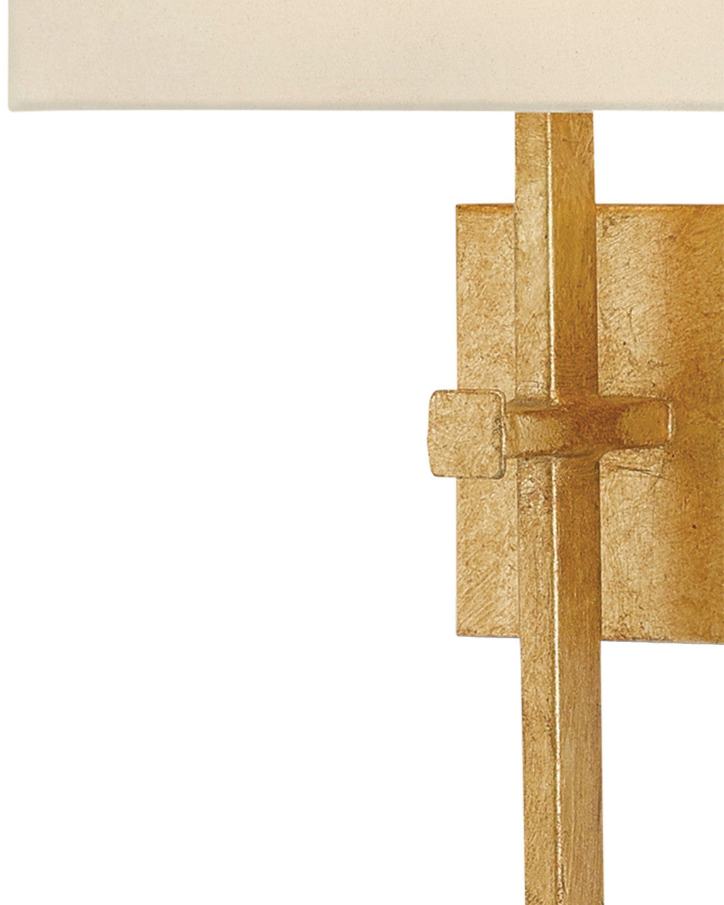 Ashdown Gold Wall Sconce Currey and Company 5900-0005