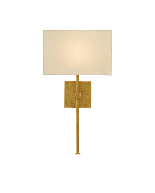 Ashdown Gold Wall Sconce Currey and Company 5900-0005