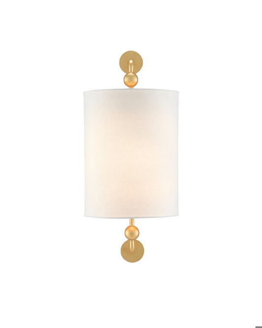Tavey Gold Wall Sconce Currey and Company 5900-0031