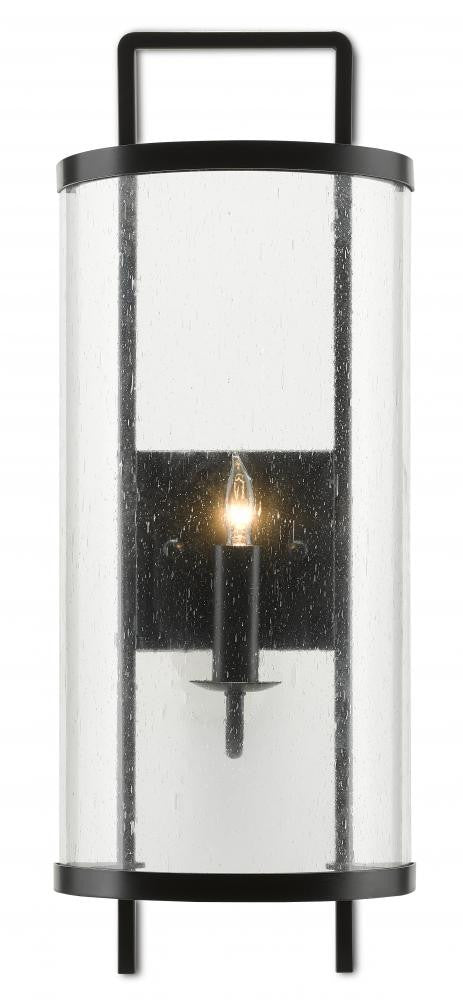 Breakspear Black Wall Sconce Currey and Company 5900-0040