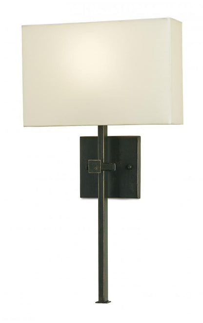 Ashdown Bronze Wall Sconce Currey and Company 5905