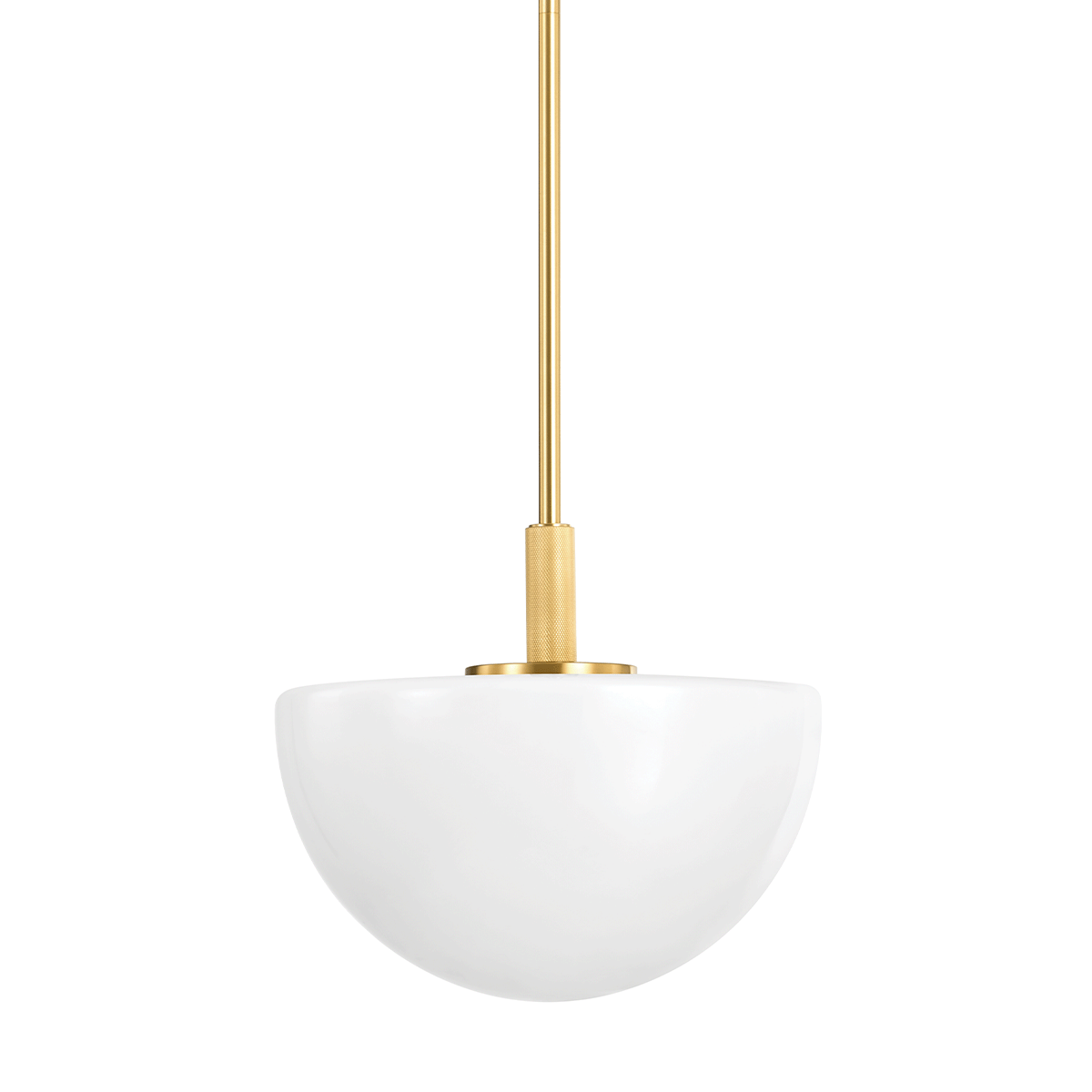 Hudson Valley Lethbridge 15" Pendant Aged Brass