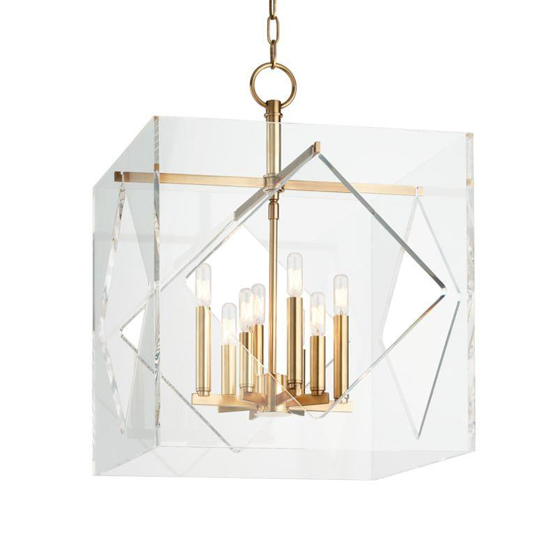 Hudson Valley Travis Pendant Antique Brass