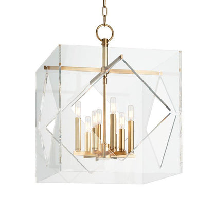 Hudson Valley Travis Pendant Antique Brass