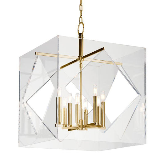 Hudson Valley Travis Chandelier Antique Brass