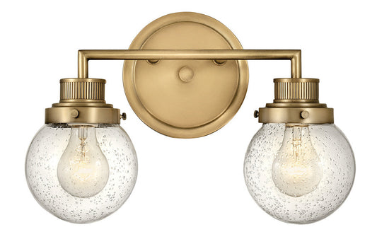 Hinkley Poppy Bath Vanity Light Heritage Brass