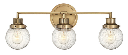 Hinkley Poppy Bath Vanity Light Brass, Steel, Heritage Brass