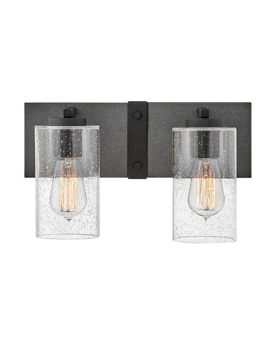 Hinkley Sawyer Bath Vanity Light Gray, Steel, Aged Zinc