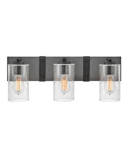 Hinkley Sawyer Bath Vanity Light Gray, Steel, Aged Zinc