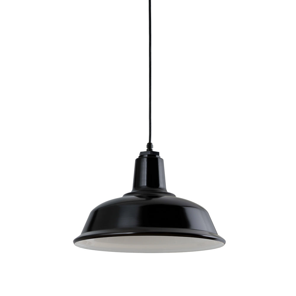 Troy Bryson Outdoor Pendant Gloss Black