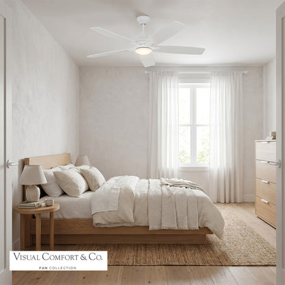 Lowden 52 LED Ceiling Fan - White
