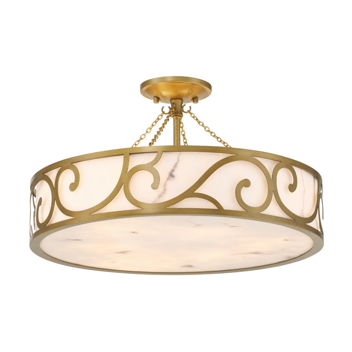 Savoy House Halstead 6-Light Semi-Flush - alternate view