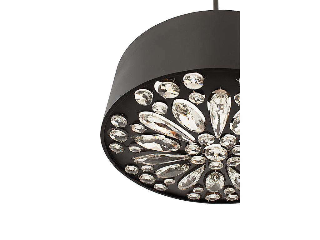 Savoy House Azores 4-Light Convertible Semi-Flush or Pendant - alternate view
