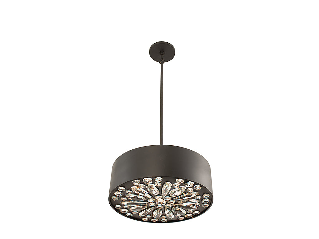 Savoy House Azores 4-Light Convertible Semi-Flush or Pendant - alternate view