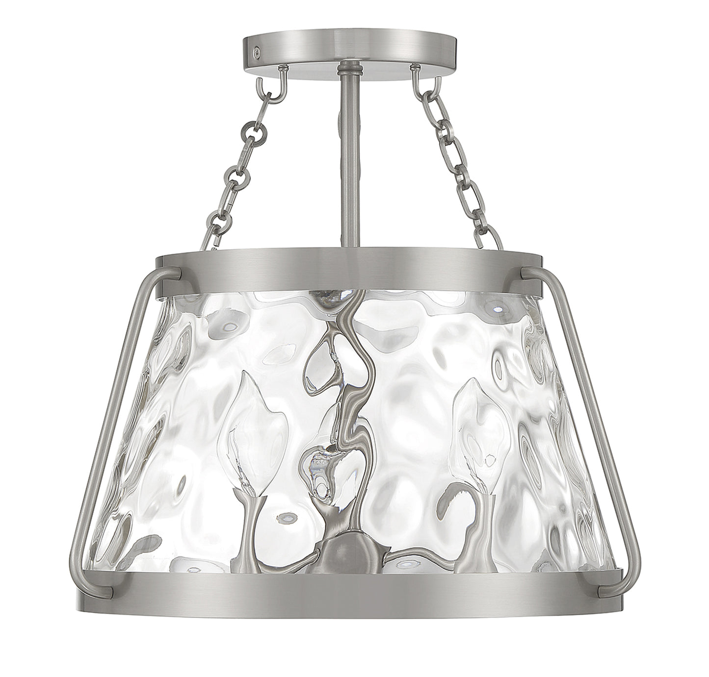 Crawford 3-Light Ceiling Light in Warm Brass