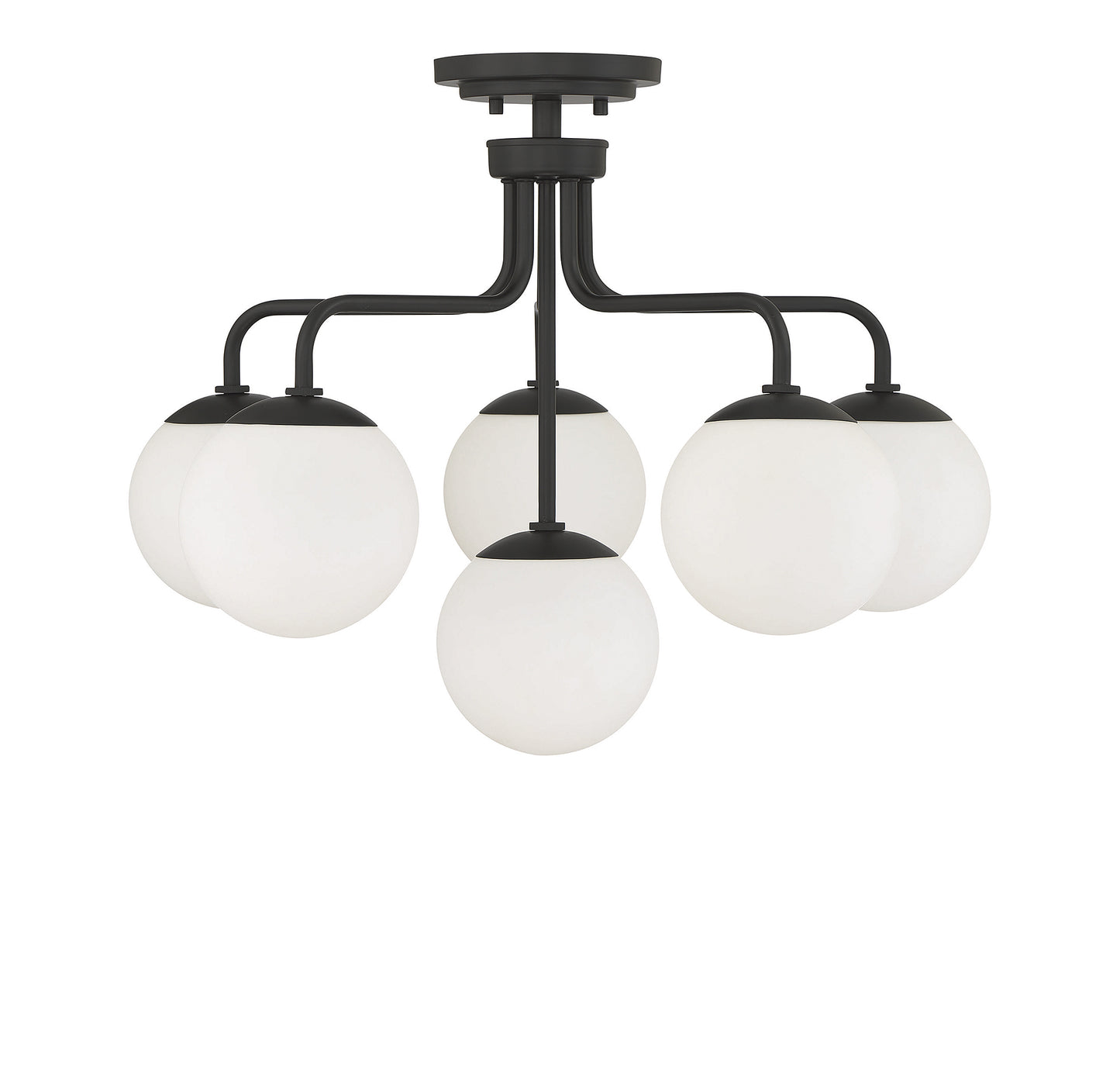 Marco 6-Light Ceiling Light in Warm Brass