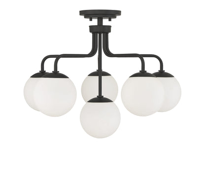 Marco 6-Light Ceiling Light in Warm Brass