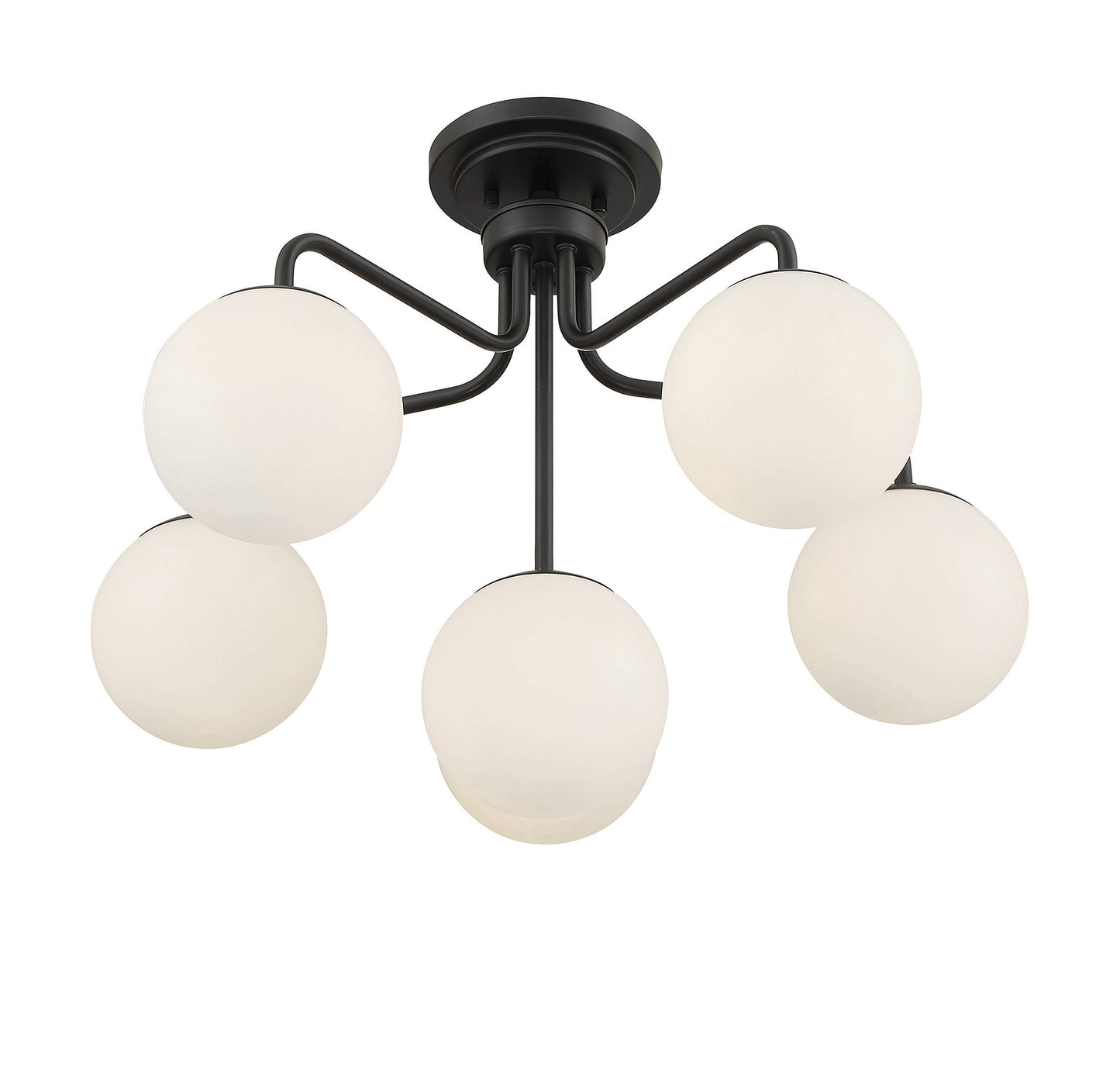Marco 6-Light Ceiling Light in Warm Brass