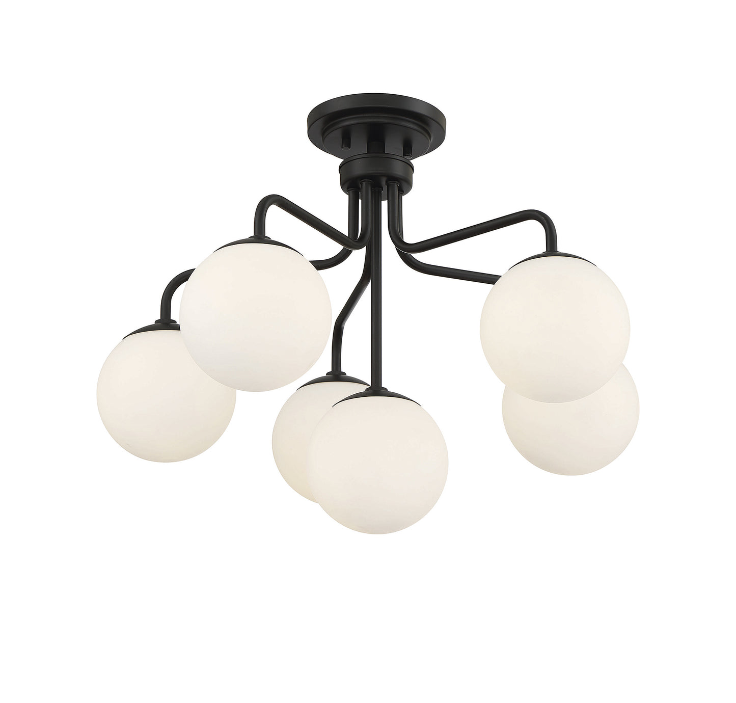 Marco 6-Light Ceiling Light in Warm Brass