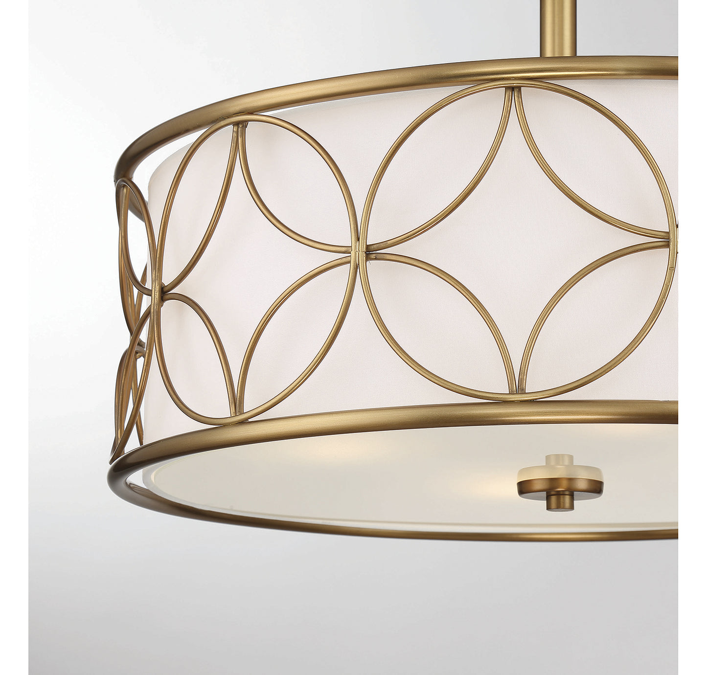 Reid 4-Light Ceiling Light in Polished Nickel