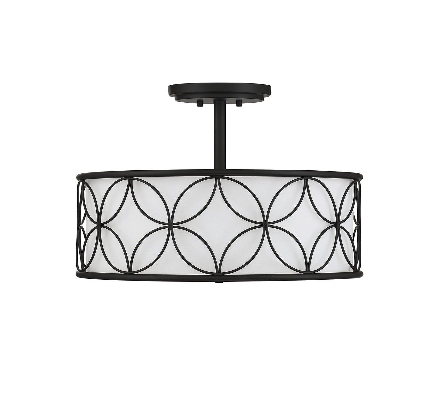 Reid 4-Light Ceiling Light in Polished Nickel