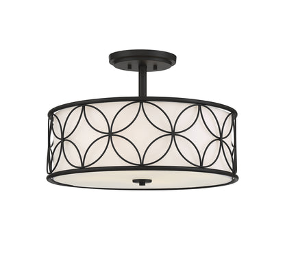 Reid 4-Light Ceiling Light in Polished Nickel