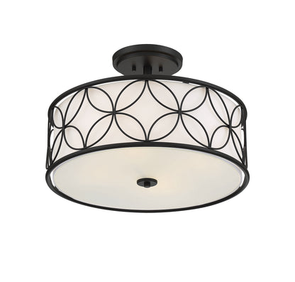 Reid 4-Light Ceiling Light in Polished Nickel