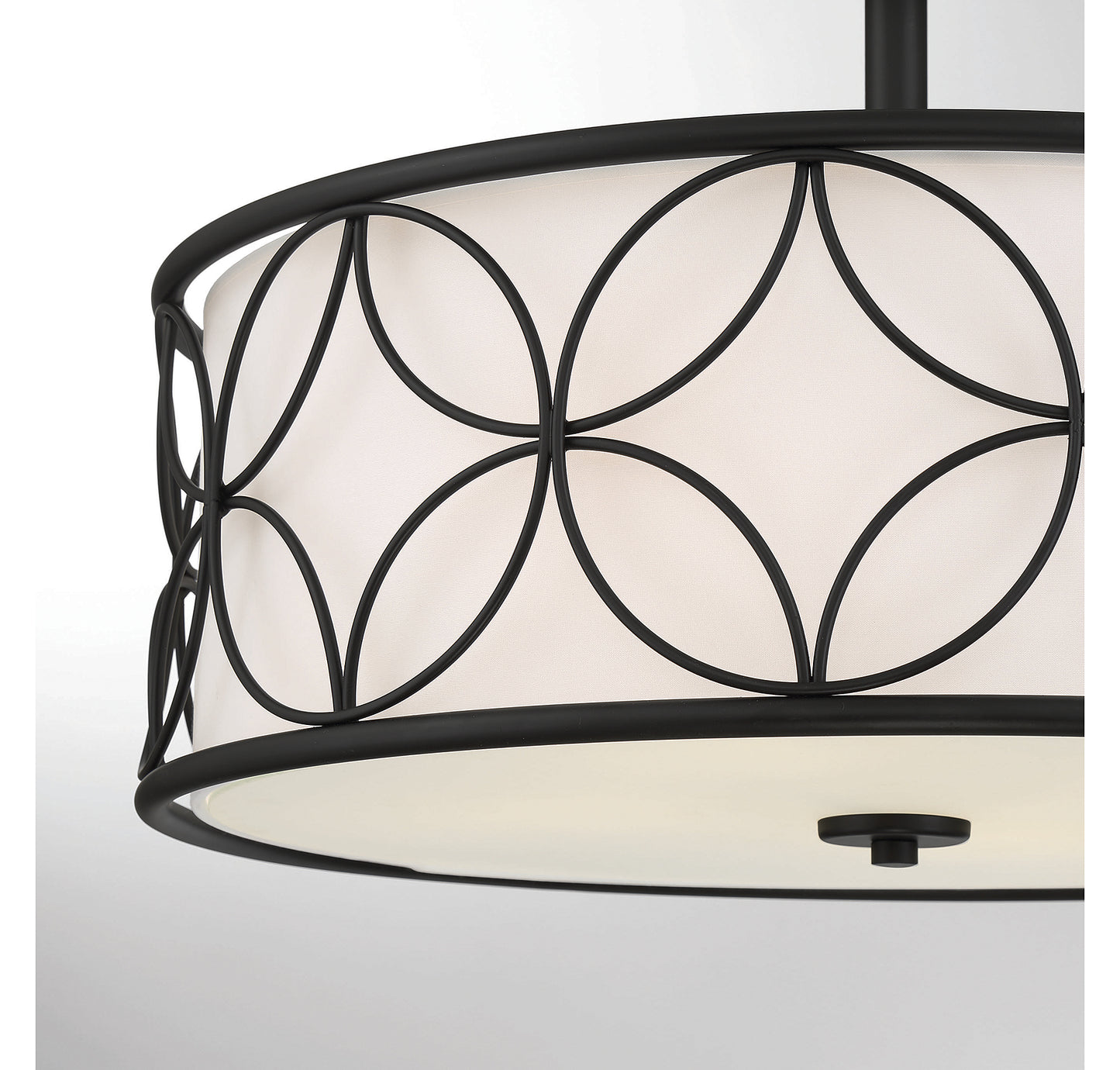 Reid 4-Light Ceiling Light in Polished Nickel