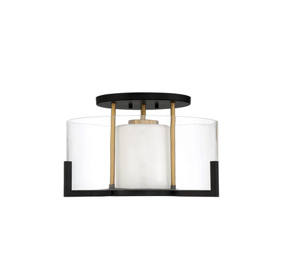 Eaton 1-Light Ceiling Light - Matte Black