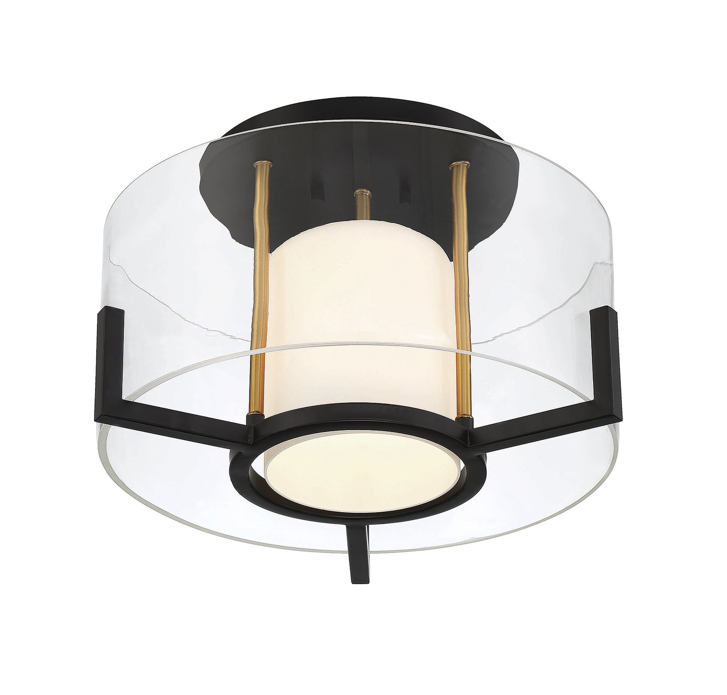 Eaton 1-Light Ceiling Light - Matte Black