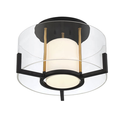 Eaton 1-Light Ceiling Light - Matte Black