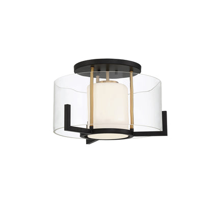 Eaton 1-Light Ceiling Light - Matte Black