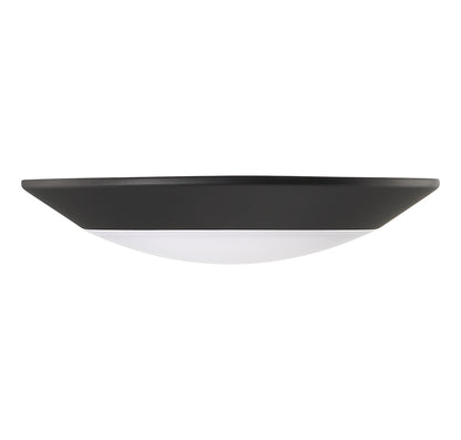6-in LED Disc Light in Matte Black