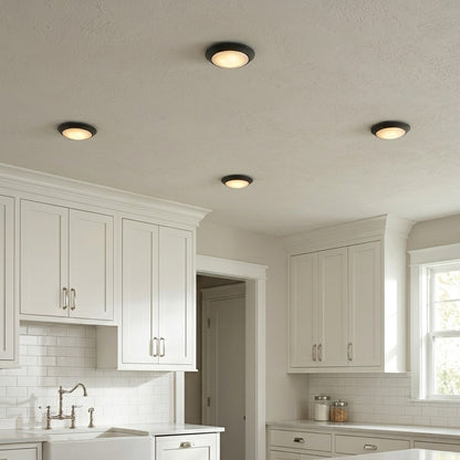 7-in LED Disc Light in White