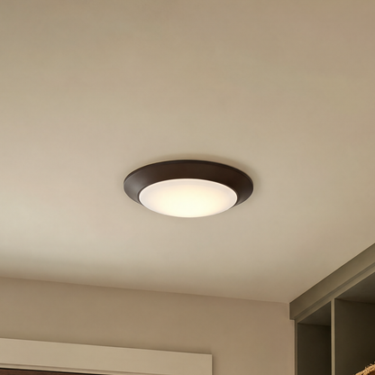 7-in LED Disc Light in White