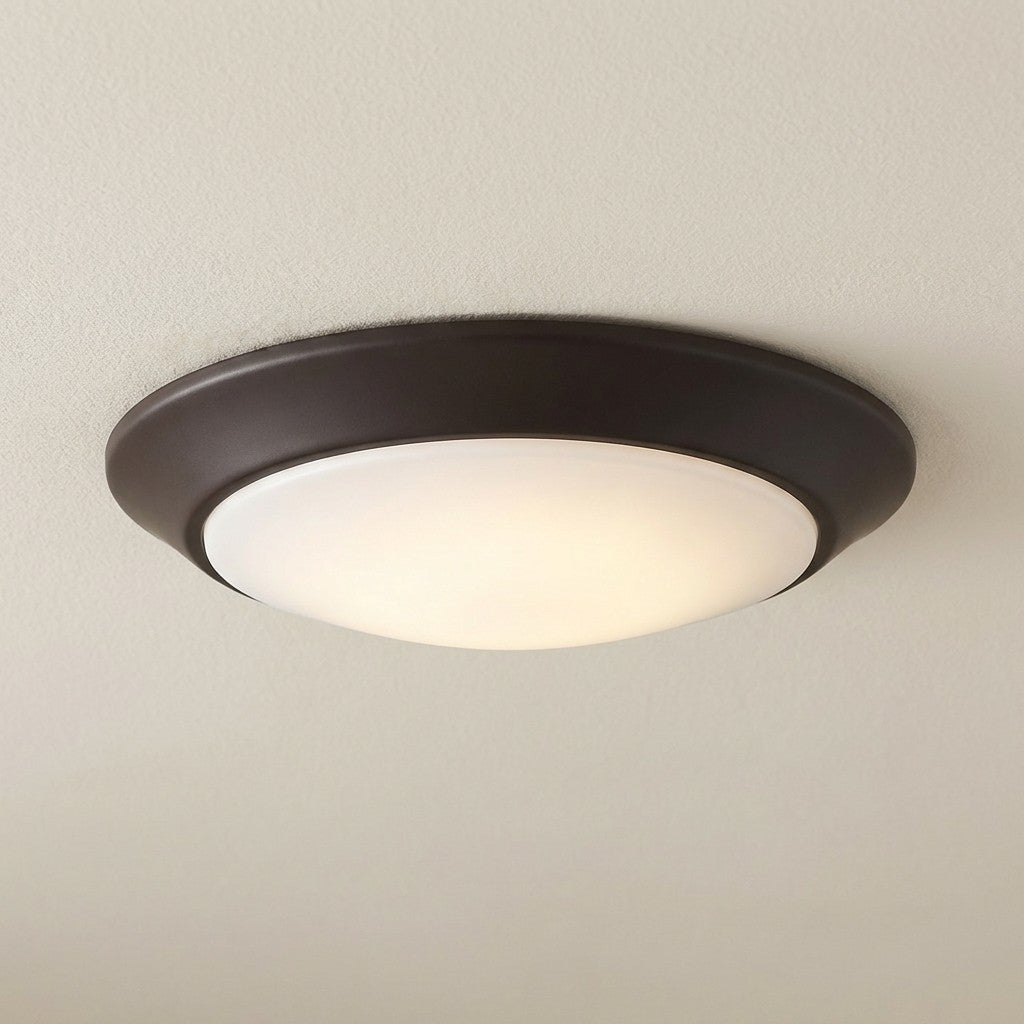 7-in LED Disc Light in White