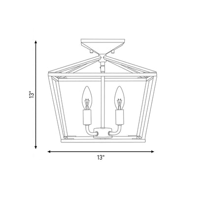 Townsend 4-Light Ceiling Light in Classic Bronze