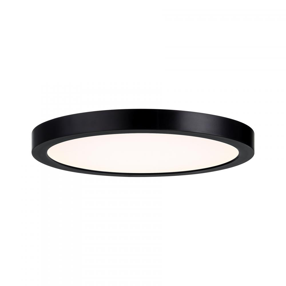 Savoy House LED Flush Mount, 10"W - Black