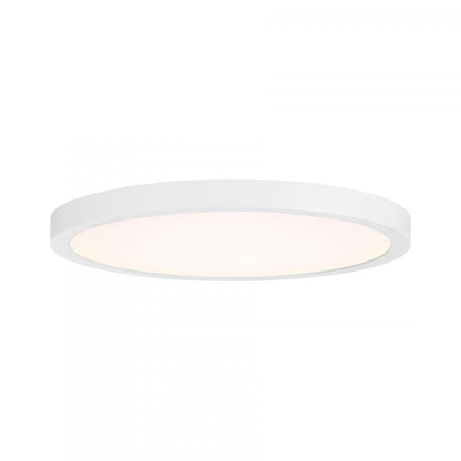 Savoy House LED Flush Mount, 12"W - White