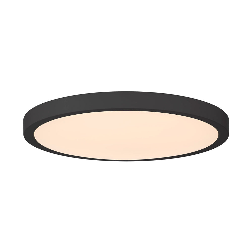 Savoy House 15" LED Flush Mount - Black