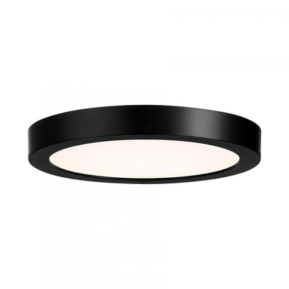 Savoy House LED Flush Mount, 7"W - Black