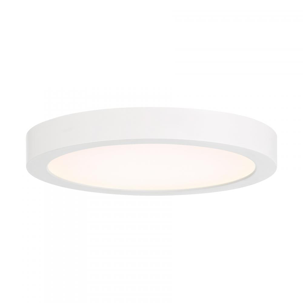Savoy House LED Flush Mount, 7"W - White