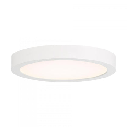 Savoy House LED Flush Mount, 7"W - White