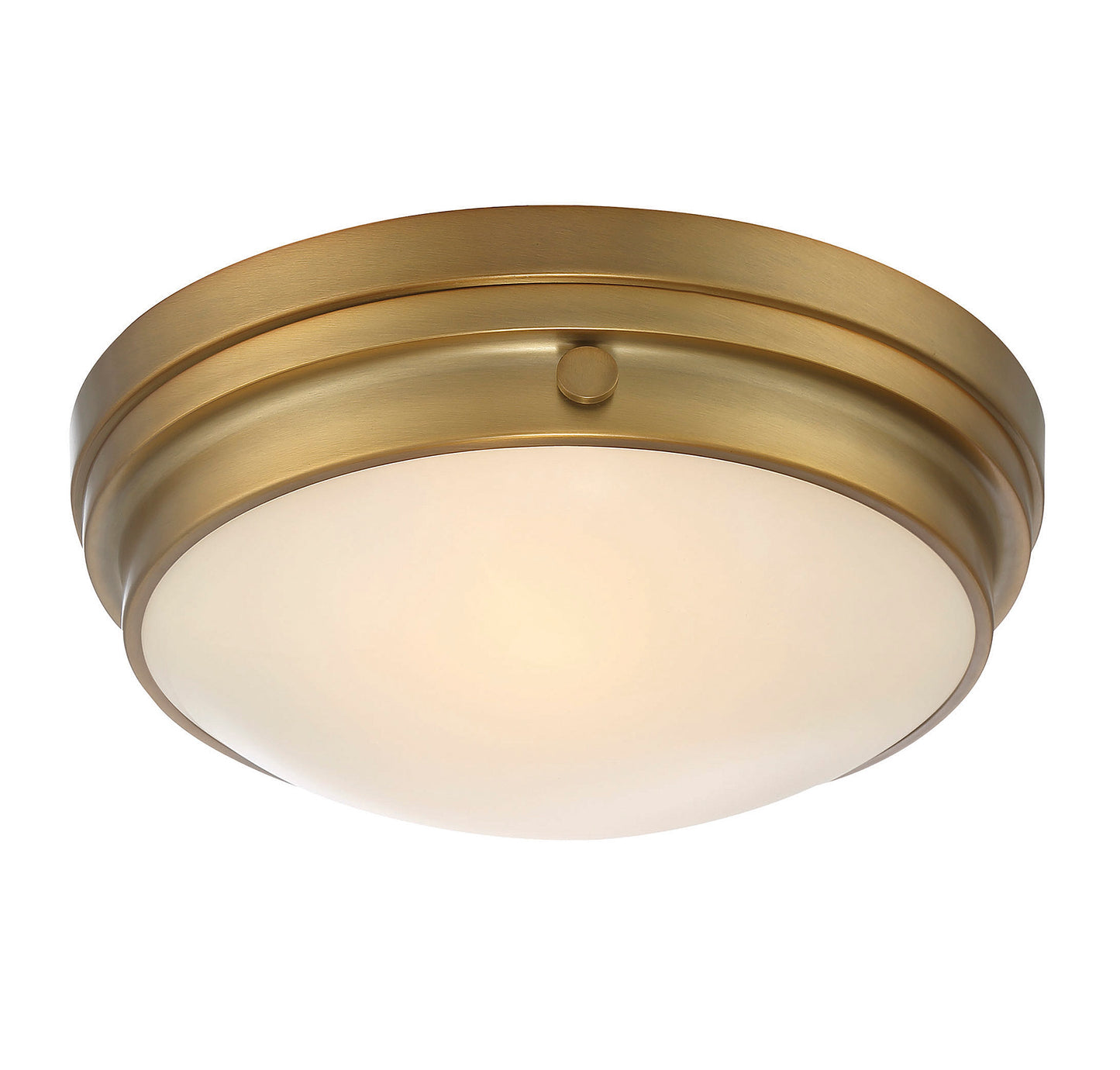 Lucerne 2-Light Ceiling Light in Polished Nickel