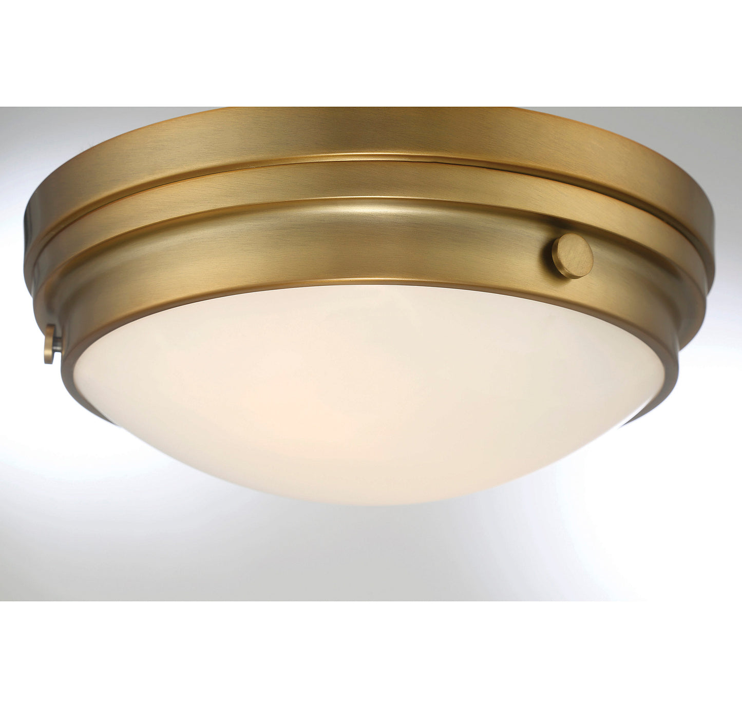 Lucerne 2-Light Ceiling Light in Polished Nickel