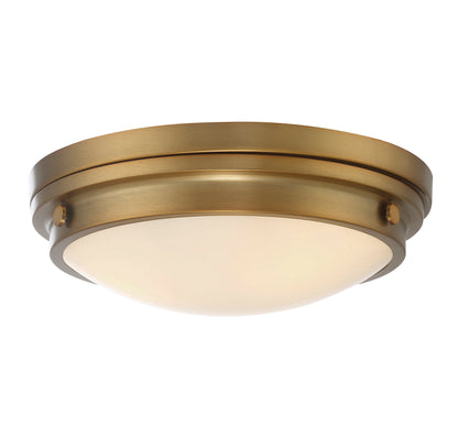 Lucerne 3-Light Ceiling Light in Polished Nickel